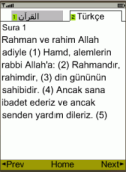 Turkish Quran from biNu