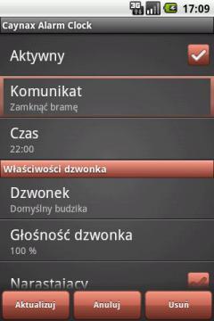 Caynax Alarm Clock Polish Language Pack