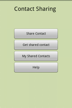 Contact Share (Android)