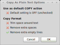 Copy As Plain Text - Firefox Addon