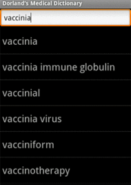 Dorland's Medical Dictionary (Android)