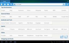 Maxthon Mobile for 10 Tablet