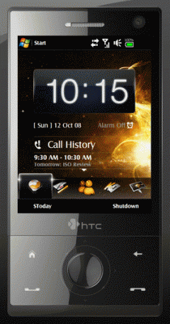 SolarFlare TouchFLO 3D Theme