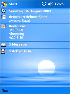 Sunblocker Animated Theme for Pocket PC