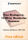 Two Dyaloges (c. 1549) for MobiPocket Reader