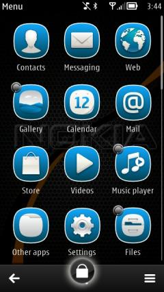 Blue Grid Icons 2012