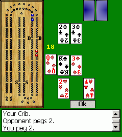 Cribbage for PocketPC