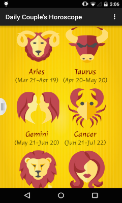 Daily Love Horoscope 2015