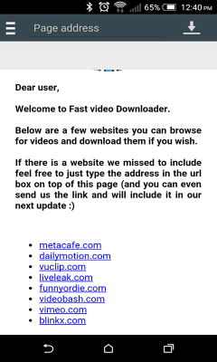 Fast Video Downloader new