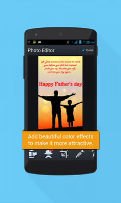 Father's Day Photo Card