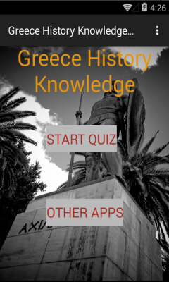 Greece History Knowledge test