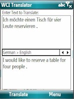 WCI Translator 2.2: English-German for Mobile 6.x