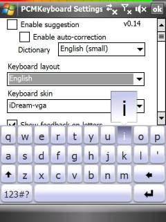 iDream-vga Skin for PocketCM Keyboard