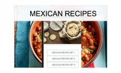 Mexican recipes food