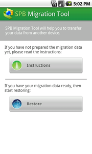 SPB Migration Tool - Migrate to Android!