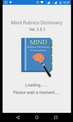 Mind Rubrics Dictionary