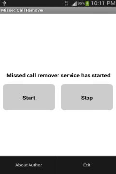 Missed Call Remover Ad