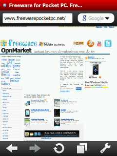 Opera Mobile 10 beta 3