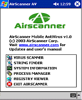 Airscanner Mobile Antivirus Pocket PC