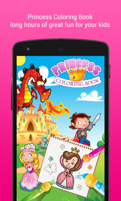 Princess Coloring Book for girls