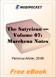 The Satyricon - Volume 07: Marchena Notes for MobiPocket Reader