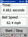 Baseball Ball Speed Calculator