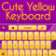 Cute Yellow Keyboard