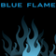 Keyboard Blue Flame