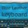 Blue Leather Keyboard