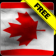 Canada flag free