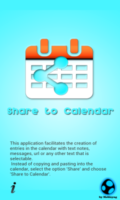 Share to Calendar