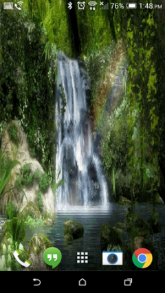Waterfall Nature Live Wallpaper HD