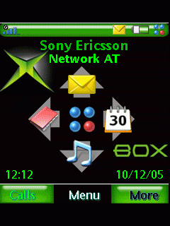 X-BOX : Ultimate theme for p990